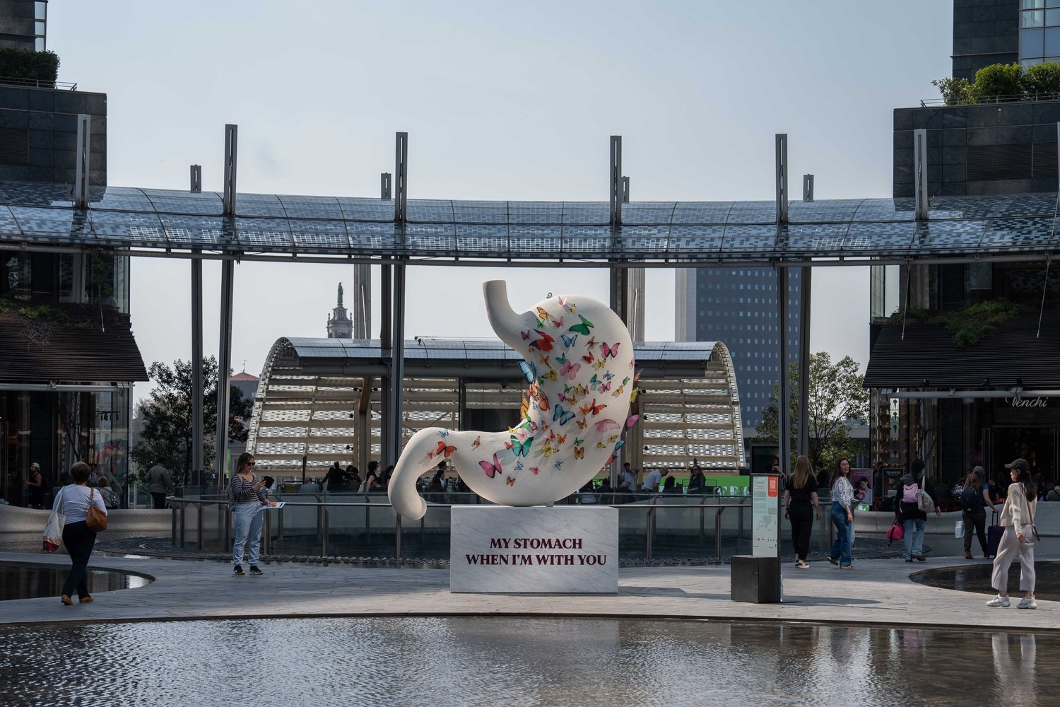 My Stomach When I’m With You — Portanuova, Milan, view 1