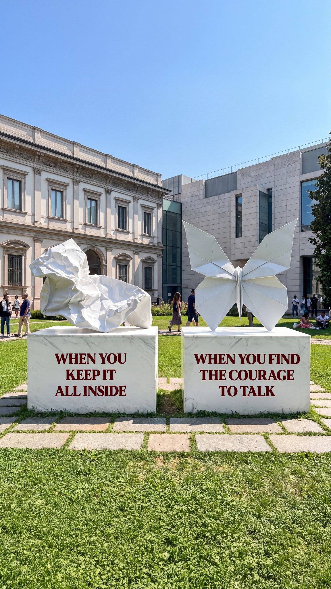 When You Find the Courage to Talk