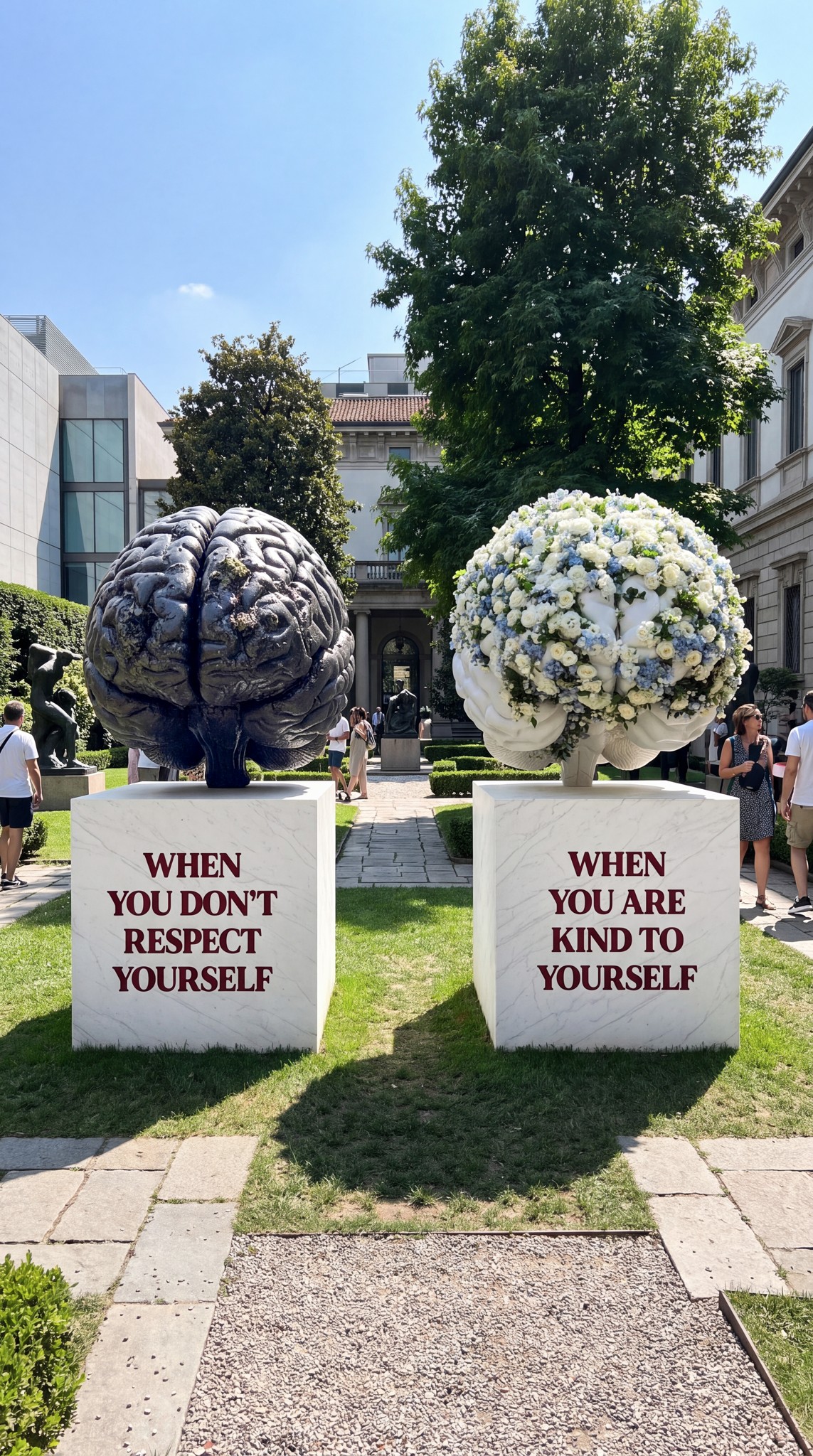 When You Don’t Respect Yourself / When You Are Kind to Yourself